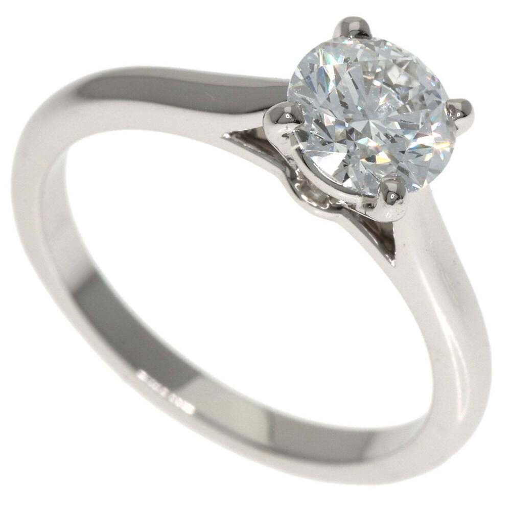 CARTIER Authentic Silver Diamond Ring